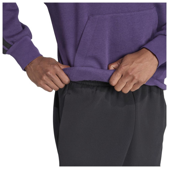 Adidas Ανδρικό φούτερ Essentials 3-Stripes Fleece Hoodie Adidas Ανδρικό φούτερ Essentials 3-Stripes Fleece Hoodie